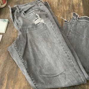 Gray wash jeans by Universal Thread
